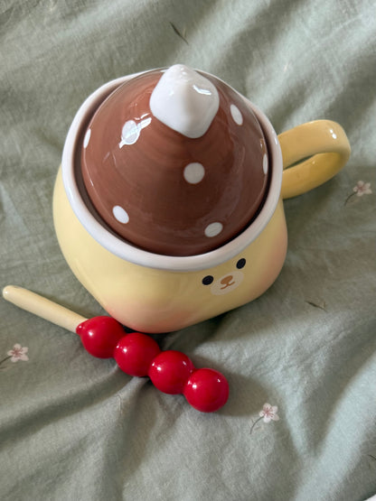 Chubby Bear Ceramic Mug – 380ml