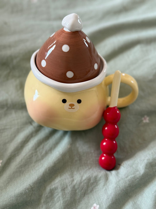 Chubby Bear Ceramic Mug – 380ml