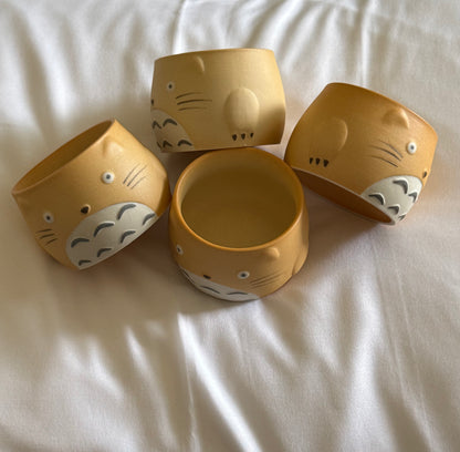 Totoro Ceramic Cup (4pcs per set) 100ml