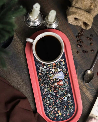 Alice in Wonderland Metal Serving Tray – 160×350 mm